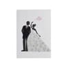 image Bride And Groom With Flowers Greeting Card 2nd Product Detail  Image width=&quot;1000&quot; height=&quot;1000&quot;