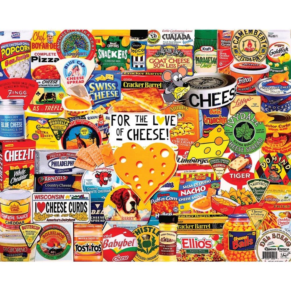 image Love Cheese 1000 Piece Puzzle Main Product  Image width=&quot;1000&quot; height=&quot;1000&quot;