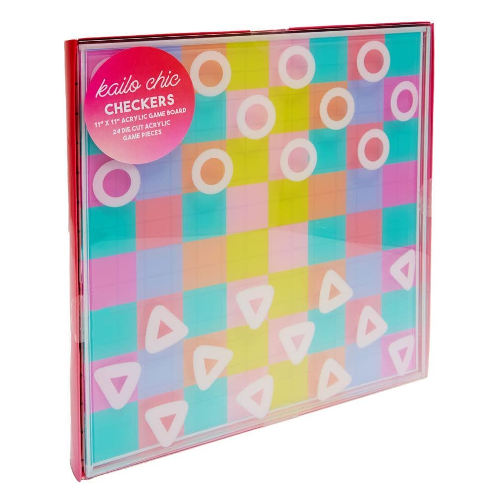 image Kailo Chic Acrylic Checkers Game Main Product  Image width="1000" height="1000"