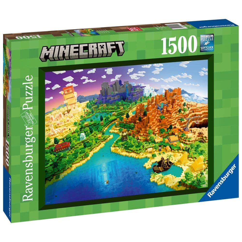 image World of Minecraft 1500 Piece Puzzle Main Product  Image width=&quot;1000&quot; height=&quot;1000&quot;