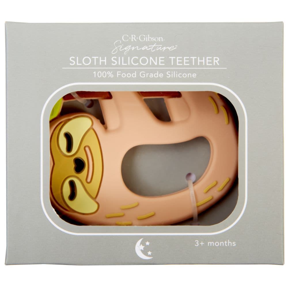 Silicone Teether Sloth 2nd Product Detail  Image width="1000" height="1000"