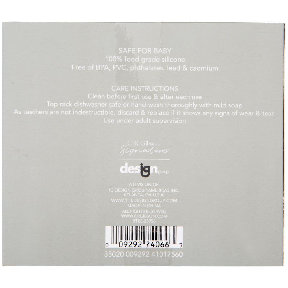 Silicone Teether Sloth 4th Product Detail  Image width="1000" height="1000"