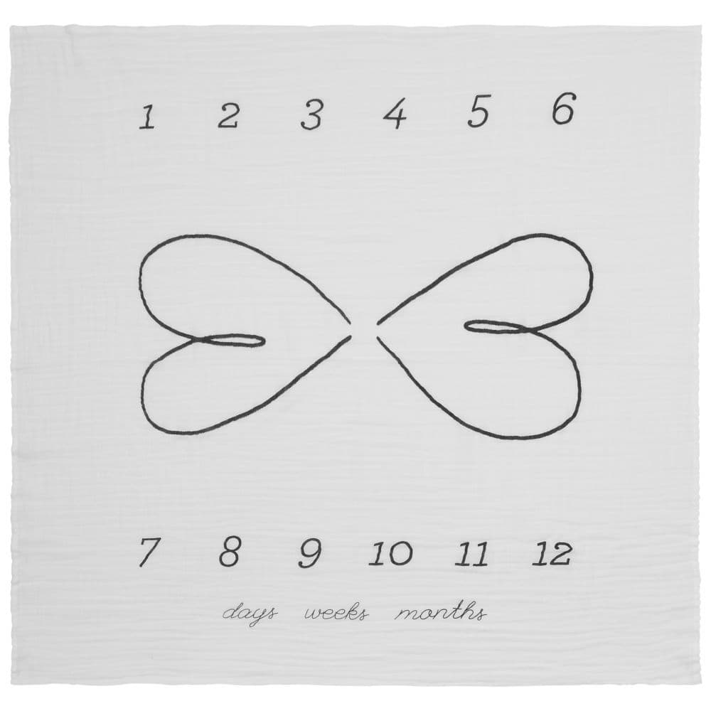 Hello Baby Milestone Blanket 5th Product Detail  Image width="1000" height="1000"