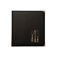 image Black Leatherette Recipe Binder Main Product  Image width="1000" height="1000"
