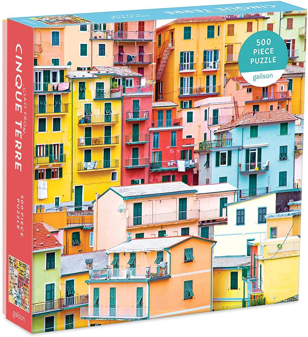 image Ciao From Cinque Terre 500 Piece Puzzle Main Product  Image width="1000" height="1000"
