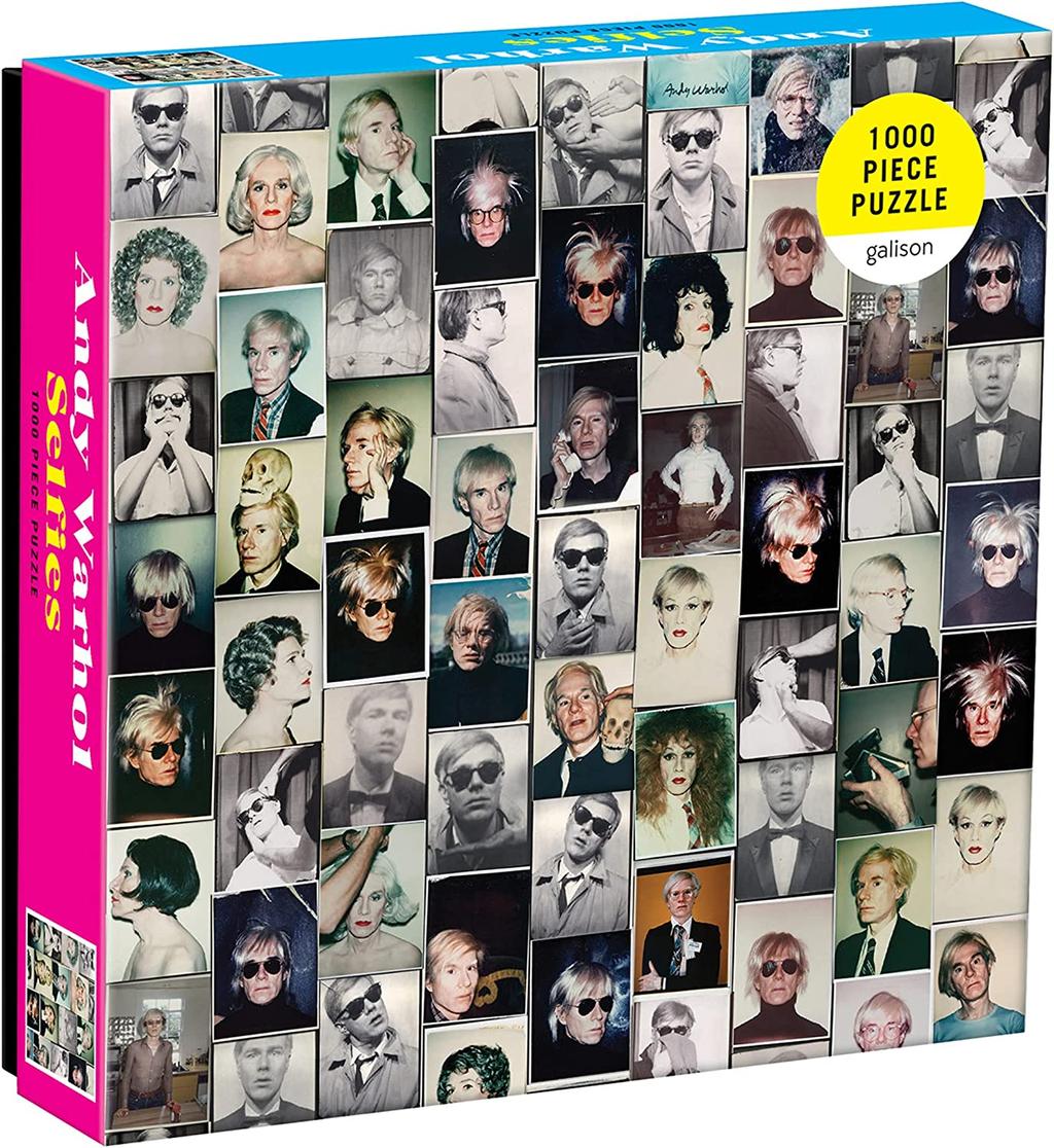 Andy Warhol Selfies 1000 Piece Puzzle width="1000" height="1000"