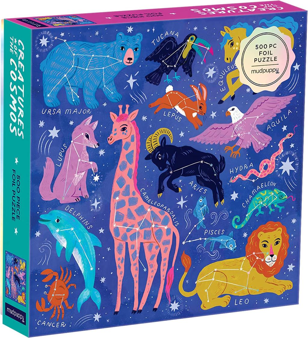 image Creatures of the Cosmos 500 Piece Puzzle width=&quot;1000&quot; height=&quot;1000&quot;