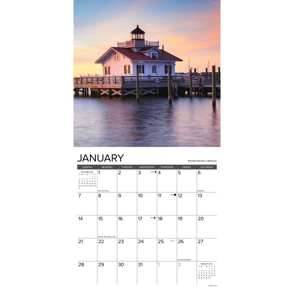 Outer Banks 2024 Wall Calendar Interior Image width=&quot;1000&quot; height=&quot;1000&quot;