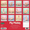 image Pig Pilates 2024 Wall Calendar Back of Calendar width=&quot;1000&quot; height=&quot;1000&quot;