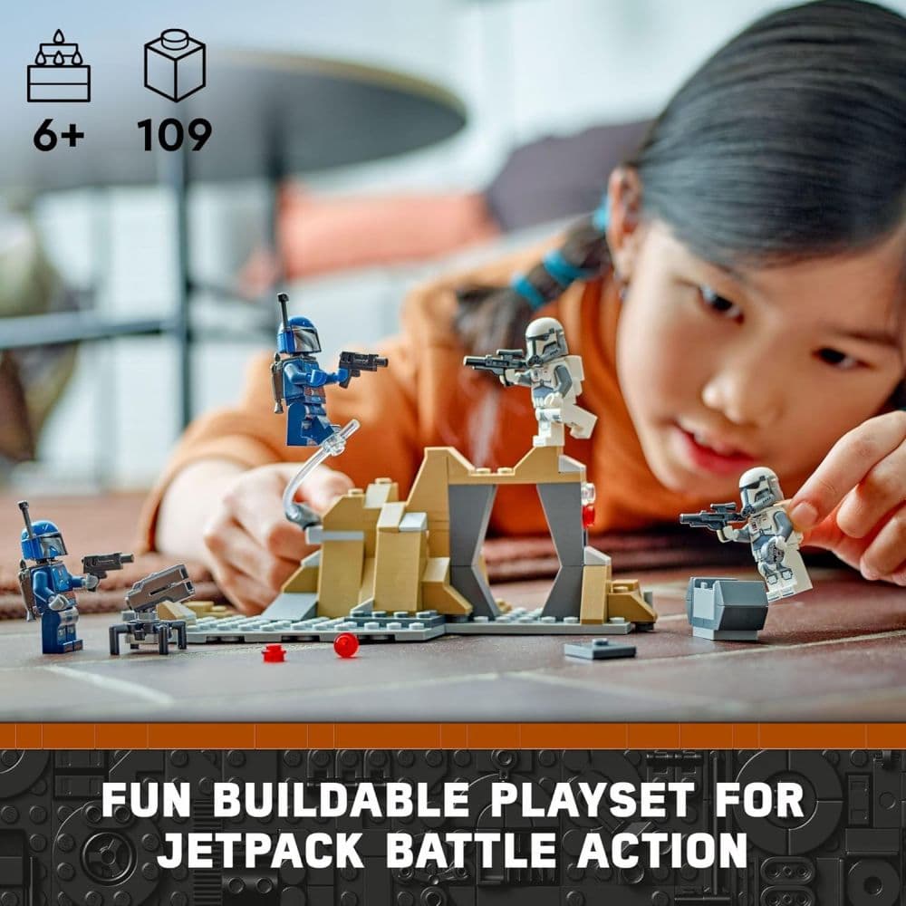 LEGO Star Wars Ambush on Mandalore Battle Building Set First Alternate Image