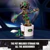 image LEGO Marvel Dancing Groot Building Set Fourth Alternate Image