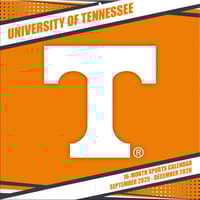 image NCAA Tennessee Volunteers 2026 Wall Calendar Main Product Image