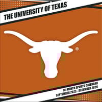 image NCAA Texas Longhorns 2026 Wall Calendar Main Product Image