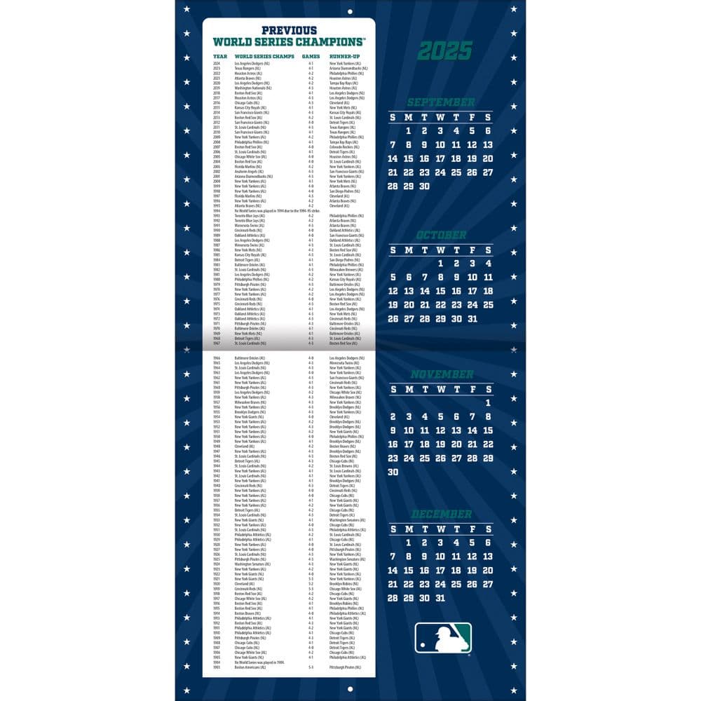 MLB Seattle Mariners 2026 Wall Calendar Second Alternate Image