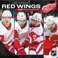 image NHL Detroit Red Wings 2026 Wall Calendar Main Product Image