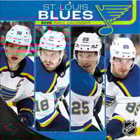 image NHL St Louis Blues 2026 Wall Calendar Main Product Image