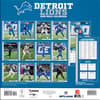 image NFL Detroit Lions 2026 Mini Wall Calendar First Alternate Image