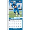 image NFL Detroit Lions 2026 Mini Wall Calendar Third Alternate Image
