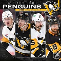 image NHL Pittsburgh Penguins 2026 Mini Wall Calendar Main Product Image