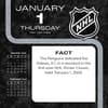 image NHL All Team 2026 Desk Calendar Second Alternate Image