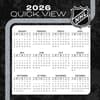 image NHL All Team 2026 Desk Calendar Fourth Alternate Image