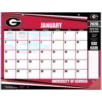 image NCAA Georgia Bulldogs 2026 Desk Calendar Main Product Image