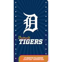 image MLB Detroit Tigers 17 Month 2026 Pocket Planner Main Product Image