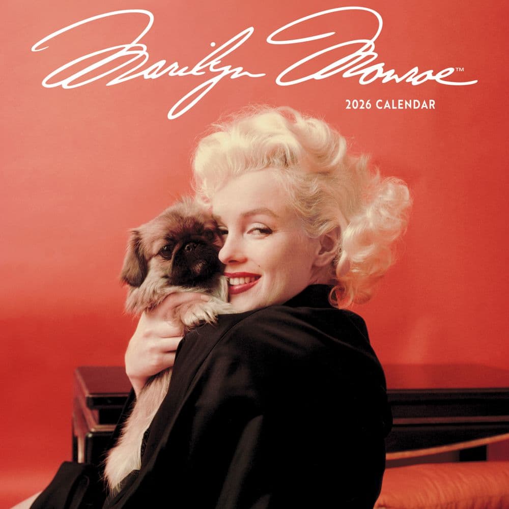 Marilyn Monroe 2026 Wall Calendar Main Product Image