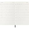 image Moleskine Large Blue Weekly Soft Cover 12 Month 2026 Planner Fifth Alternate Image