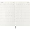 image Moleskine Large Black Daily Soft Cover 12 Month 2026 Planner Fifth Alternate Image