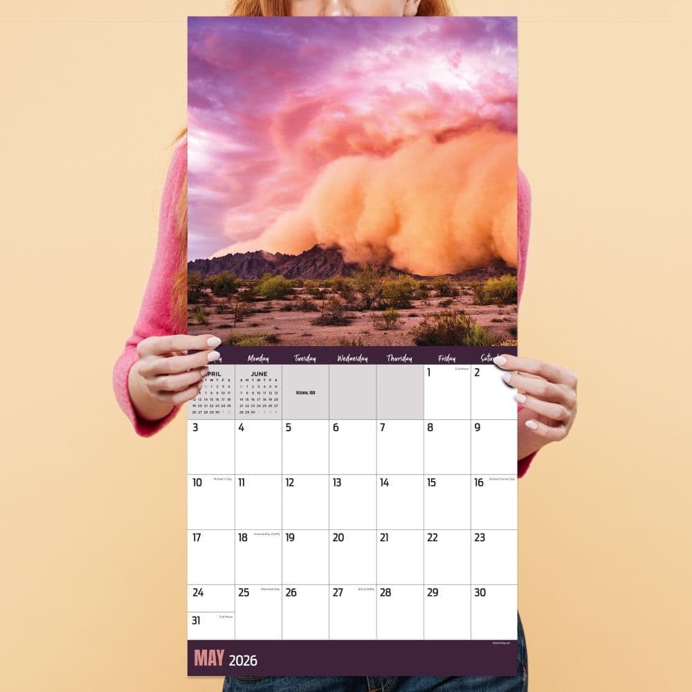 Weather 2026 Wall Calendar Fourth Alternate Image