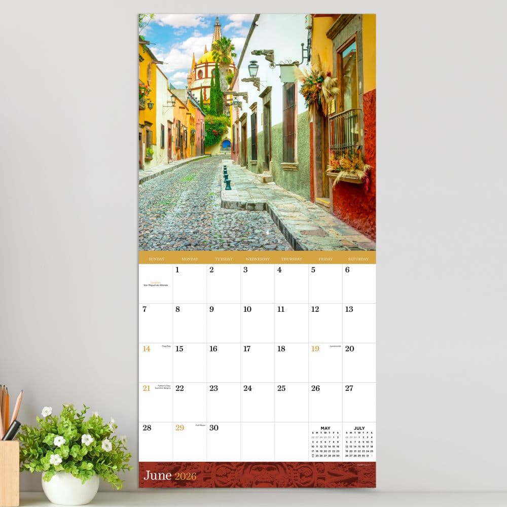 Mexico 2026 Wall Calendar  Third Alternate Image