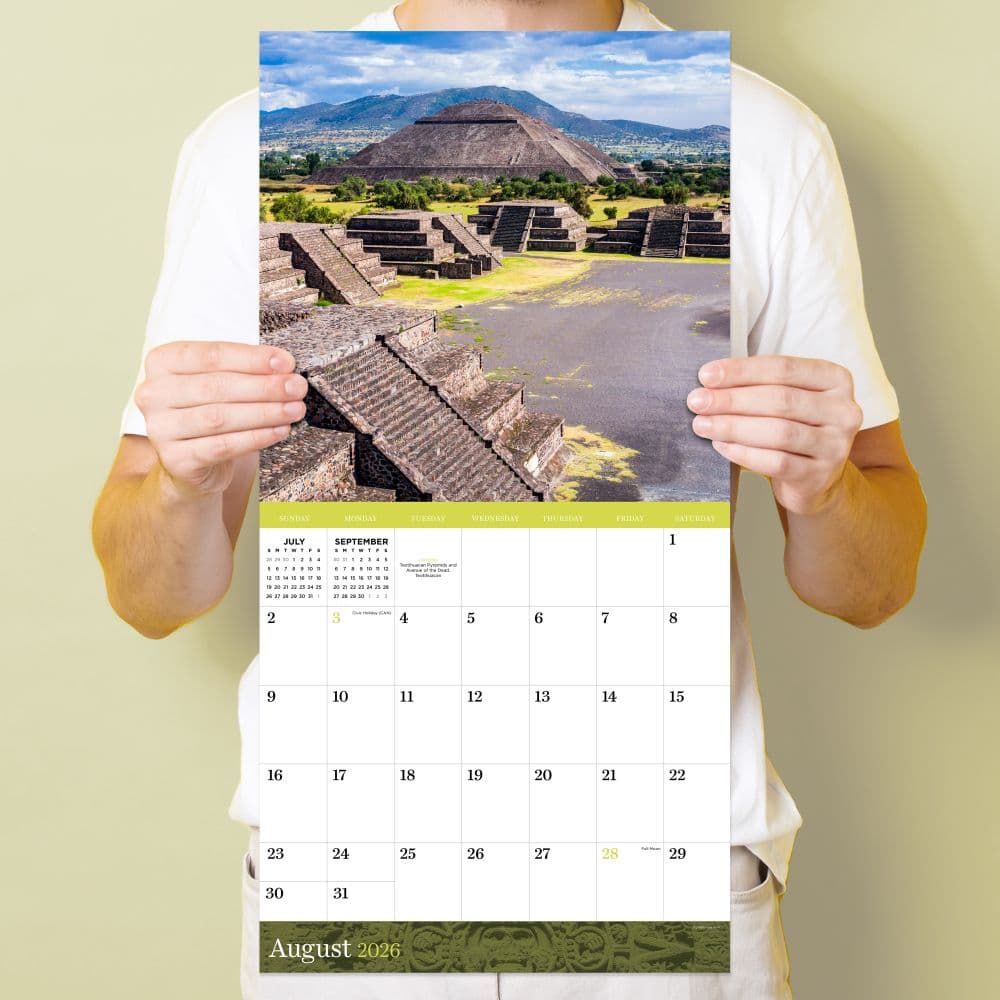 Mexico 2026 Wall Calendar  Fourth Alternate Image