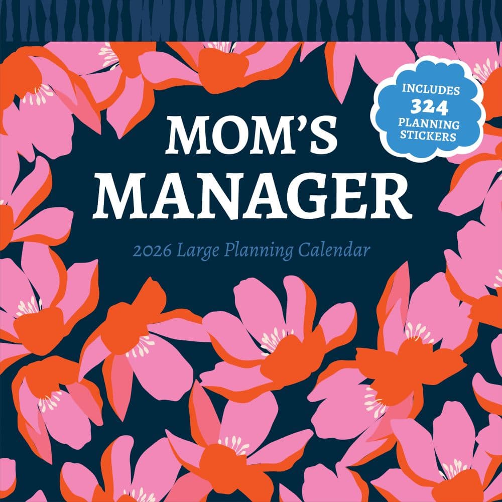 Moms Manager 2026 Wall Calendar Main Product Image