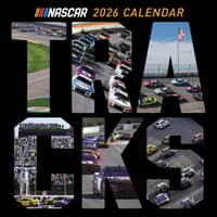 image Nascar Tracks 2026 Wall Calendar Main Product Image