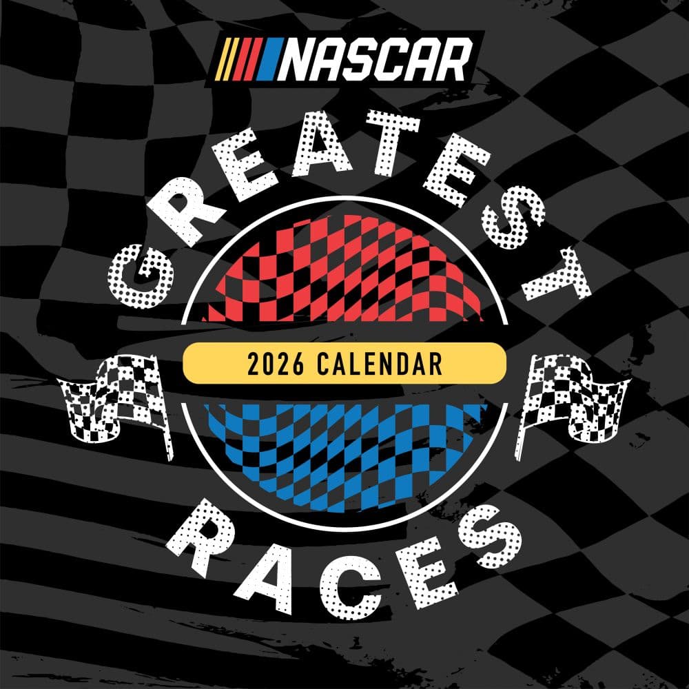 image Nascar Heritage 2026 Wall Calendar Main Product Image