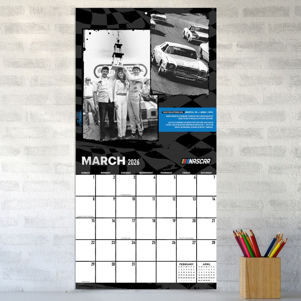 Nascar Heritage 2026 Wall Calendar Third Alternate Image