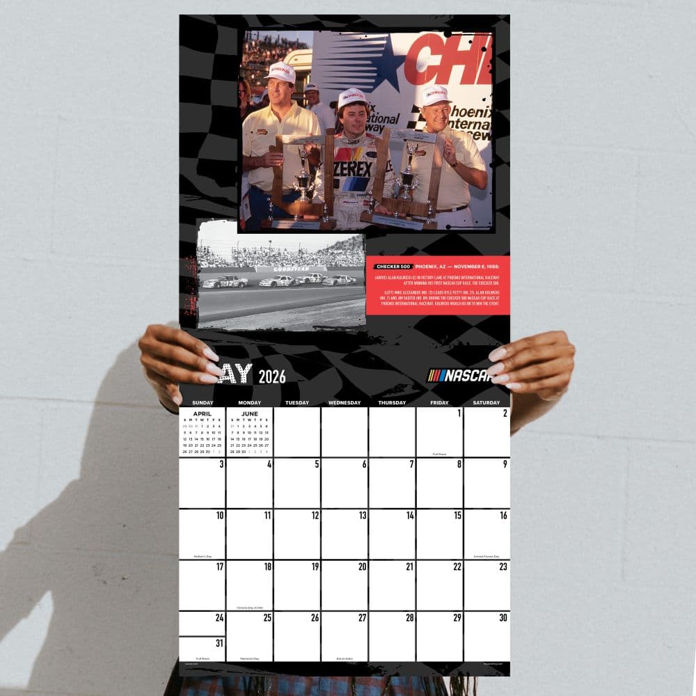 Nascar Heritage 2026 Wall Calendar Fourth Alternate Image