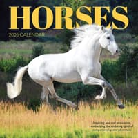 image Horses 2026 Wall Calendar Main Product Image