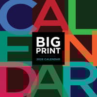 image Big Print 2026 Wall Calendar Main Product Image