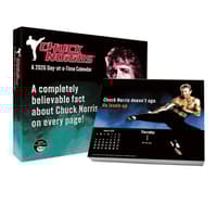 image Chuck Norris 2026 Desk Calendar Main Product Image