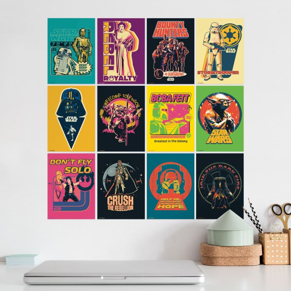 Star Wars 2026 Slim Poster Wall 2026 CalendarFifth Alternate Image