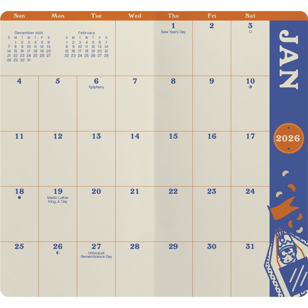 Harry Potter Pocket 2026 Planner Second Alternate Image