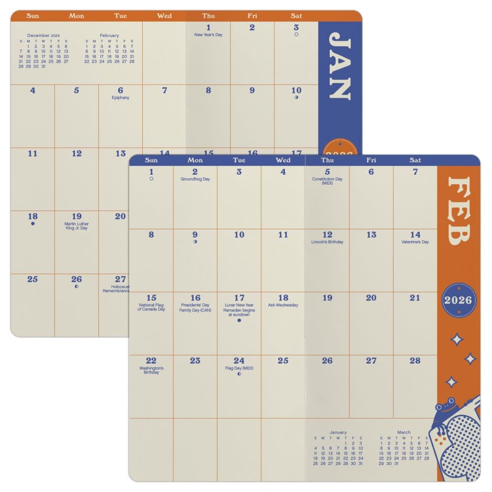 Harry Potter Pocket 2026 Planner Eighth Alternate Image