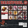 image Deadpool 2026 Wall Calendar First Alternate Image