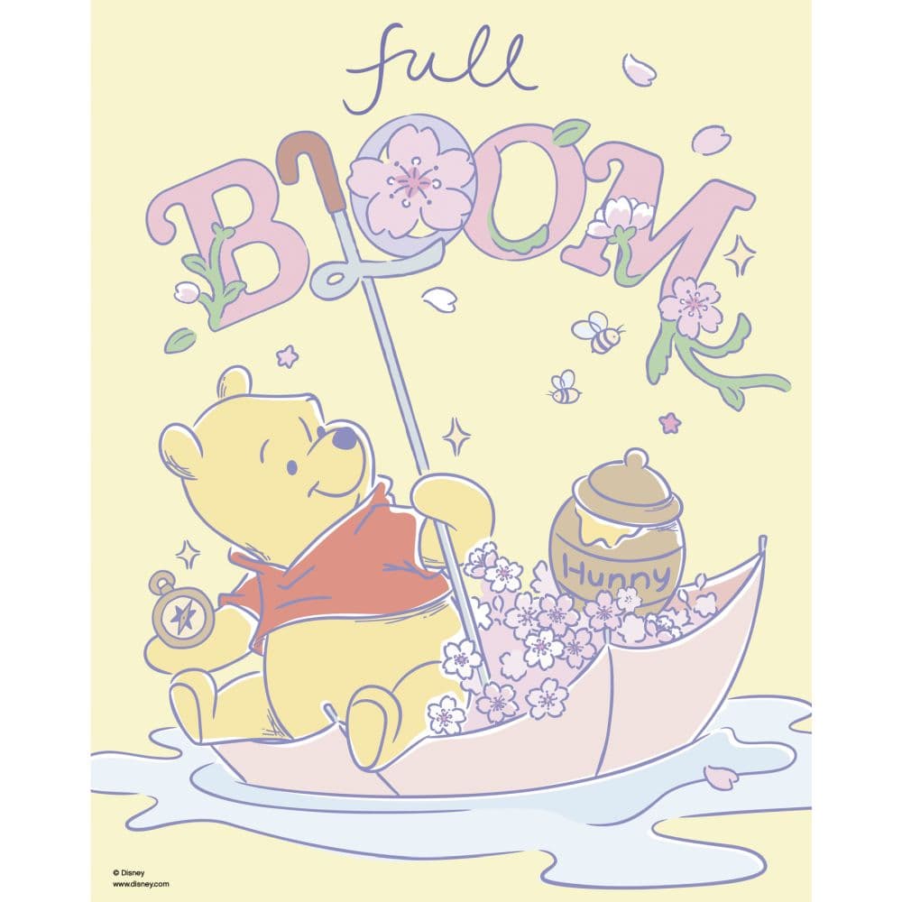 Winnie The Pooh Exclusive with Bonus Print 2026 Wall Calendar Fifth Alternate Image