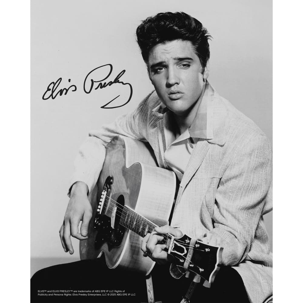 Elvis Exclusive with Bonus Print 2026 Wall Calendar Fifth Alternate Image