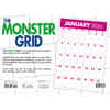 image Monster Grid 2026 Wall Calendar First Alternate Image