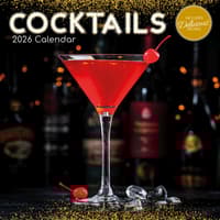 image Cocktails 2026 Wall Calendar Main Product Image