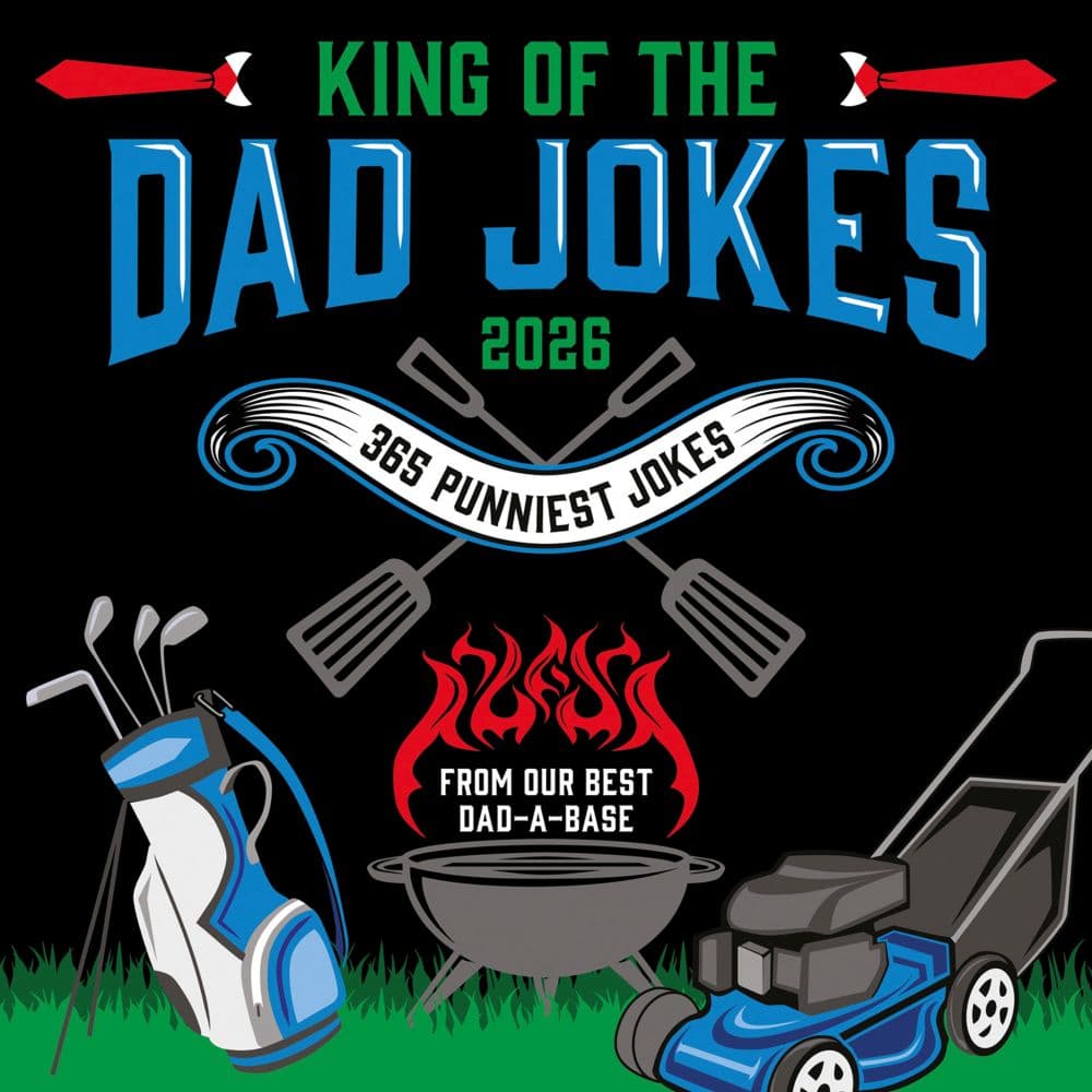 Dad Jokes 2026 Wall Calendar Main Product Image